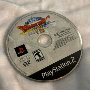 Dragon Quest VIII Journey of the Cursed King  PlayStation 2 PS2 CD ONLY RPG
